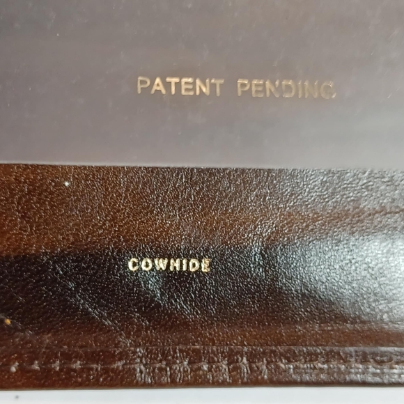 Vintage Rolfs Brown Genuine Leather Bifold Wallet Credit Card & ID Slots CowHide - Picture 5 of 5